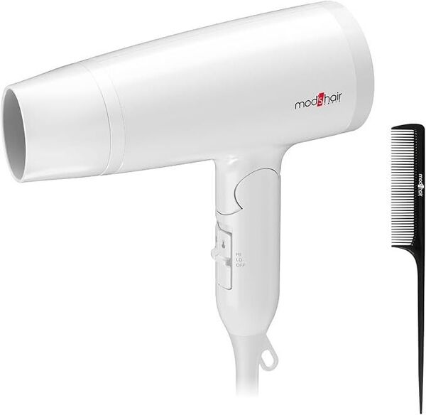 スタイリッシュ マイナスイオンヘアードライヤー(MHD-1245-W)ホワイト