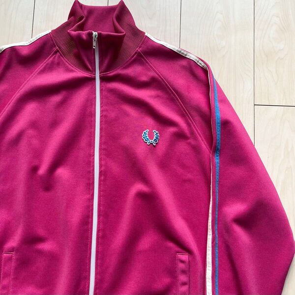 FRED PERRY フレッドペリー トラックジャケット ジャージ ピンク L