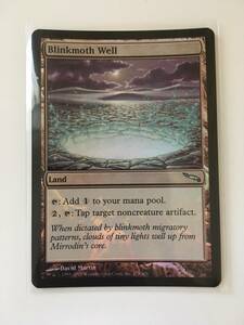 MTG　Blinkmoth Well/ちらつき蛾の井戸　(MRD/ミラディン,英) 1枚(Foil)