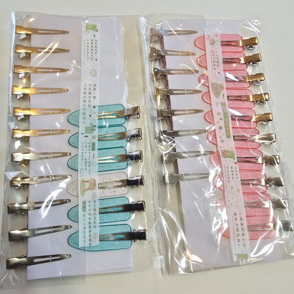 【お譲りパーツ】ヘアクリップ ラメ入り35本