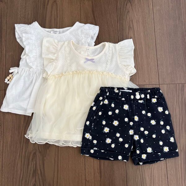 ノースリーブ&ショートパンツ 110㎝ まとめ売り