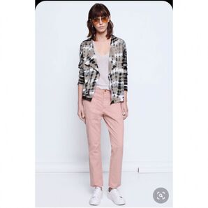 Parisブランド!ZADIG&VOLTAIRE 完売 モデル着用!人気色カーキ ミリタリーパンツ カジュアルパンツ ARMY
