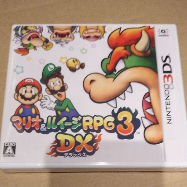 未開封新品◆ マリオ&ルイージRPG3 DX ニンテンドー3DSソフト