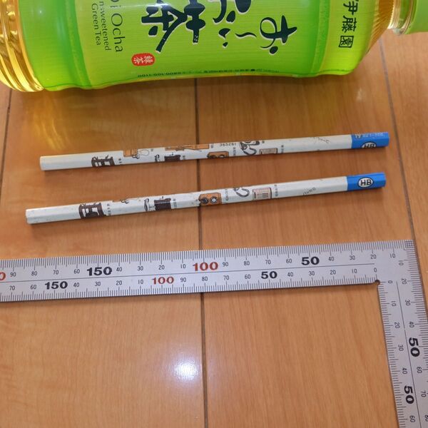 新品未使用 NTT 電話機 電話器の歴史 鉛筆 2本セット 当時物 昭和レトロ えんぴつ エンピツ JIS365261
