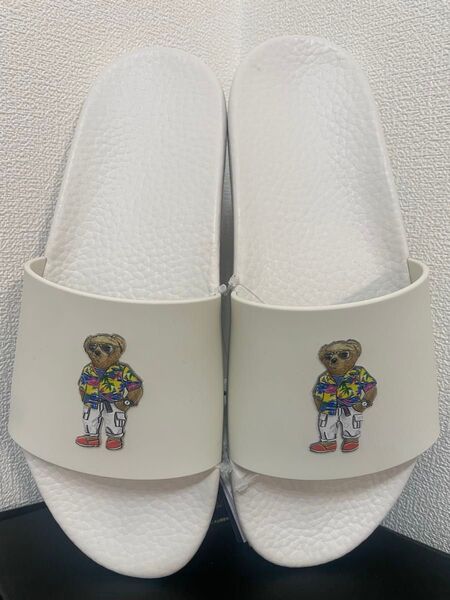 ラルフローレン ポロベア シャワーサンダル 10D 28cm 新品 スリッパ
