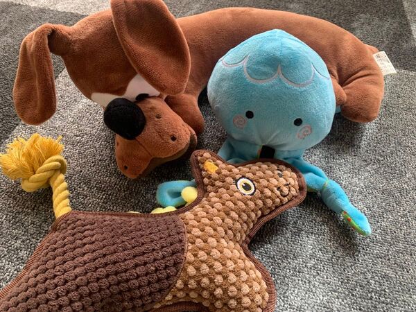 犬用 おもちゃ ぬいぐるみ 枕