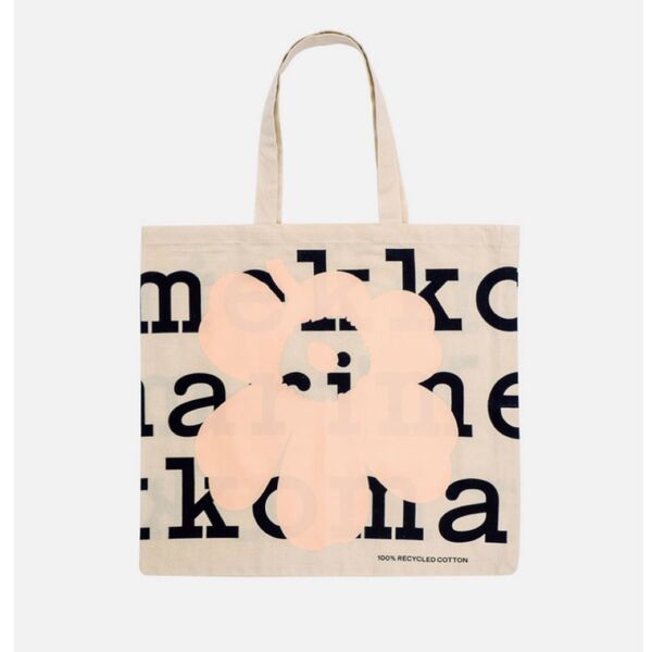 【新品未使用品】marimekko ノベルティ ファブリックバッグ 楽天ファッション by R限定 トートバッグ マリメッコ