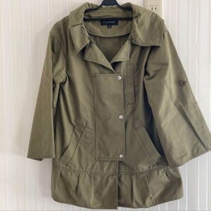 JILL STUART ライトアウター ブルゾン ジャケット カーキ