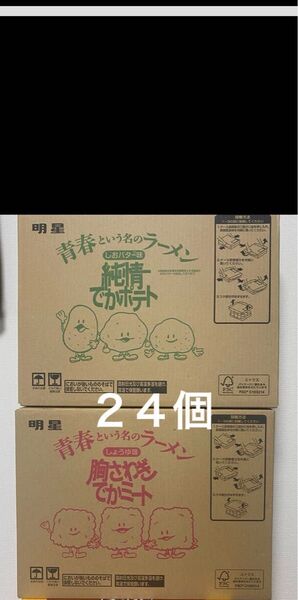 明星 純情でかポテト 胸さむでかミート 24個セット
