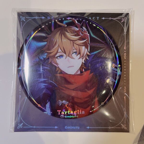 【新品未開封】 原神 タルタリヤ 冬夜の戯劇 缶バッジ