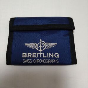 BREITLING ブライトリング ノベルティ 財布 ブルー と3点セット
