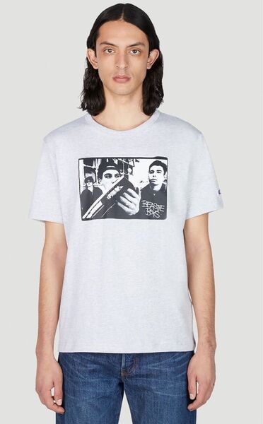 Champion x Beastie Boys ビースティーボーイズ クルーネック 半袖 Tシャツ