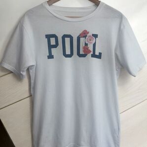 the POOL aoyama x フラグメントデザイン フラワーロゴTシャツ