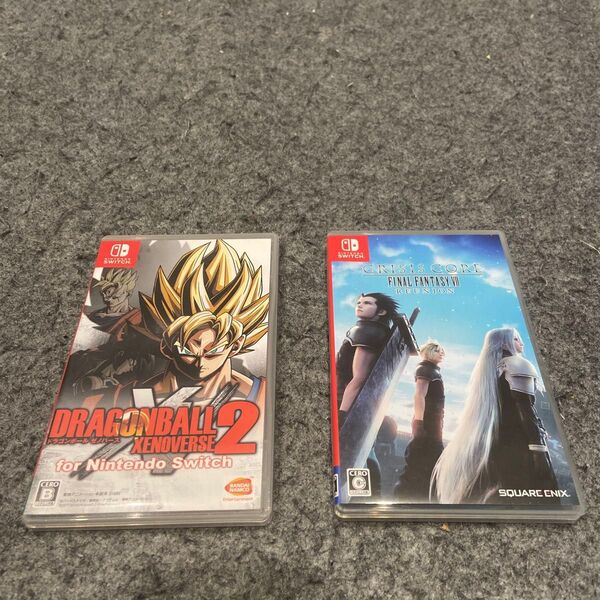 Switch ソフト2本セット ドラゴンボール ゼノバース2 CRISIS CORE