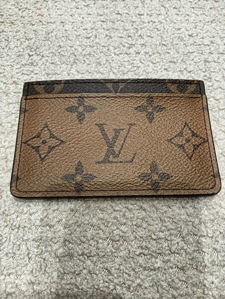 未使用品 LOUIS VUITTON モノグラムリバース カードケース ポルト カルト サーンプル パスケース