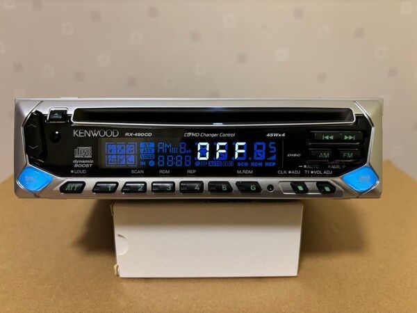美品 ケンウッド 1DIN CDデッキ RX-490CD