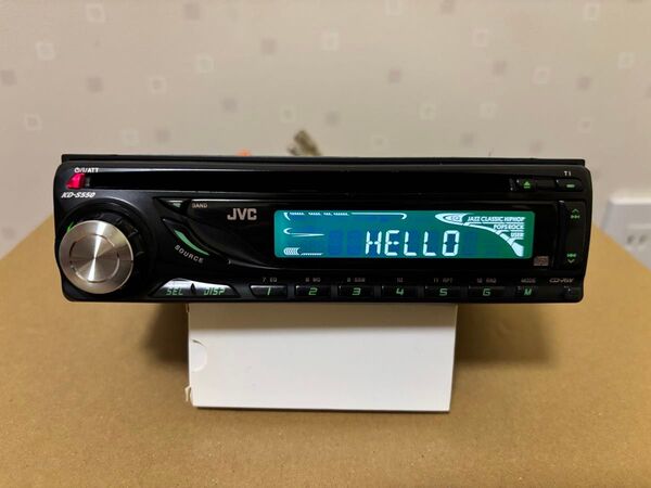 希少 JVC 1DIN CDデッキ KD-S550