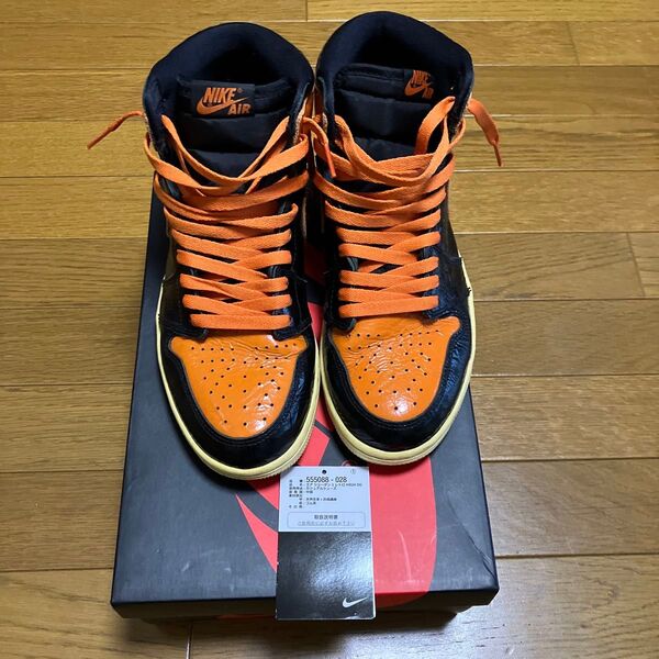AIR JORDAN エアジョーダン1 レトロ HIGH OG 26.5cm NIKE 555088-028