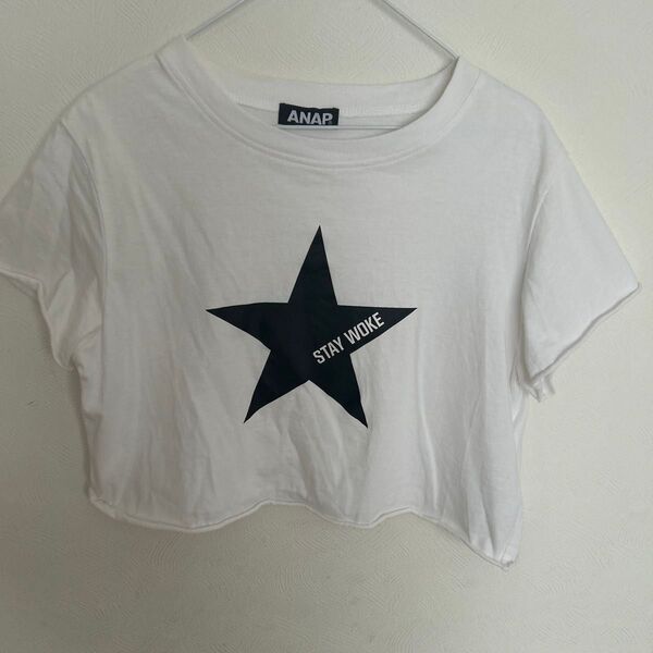 ANAP レディース ショート丈 Tシャツ