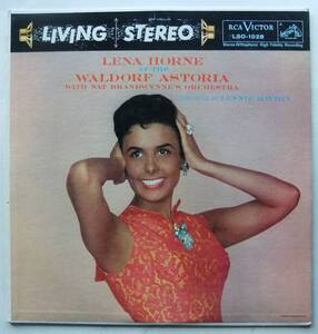 ◆ LENA HORNE At The Waldorf Astoria ◆ RCA LSO-1028 (dog:dg) ◆ S