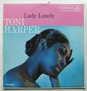 ◆ TONI HARPER / Lady Lonely ◆ RCA LPM-2092 (dog:dg) ◆ W