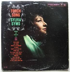 ◆ SYLVIA SYMS / Torch Song ◆ Columbia CL 1447 (6eye:dg:promo) ◆ L