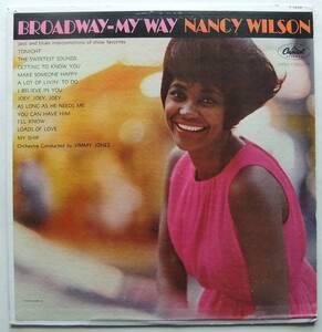 ◆ NANCY WILSON / Broadway My Way ◆ Capitol T1828 (color) ◆ V