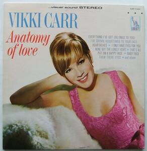 ◆ VIKKI CARR / Anatomy of Love ◆ Liberty LST-7420 (color) ◆ W