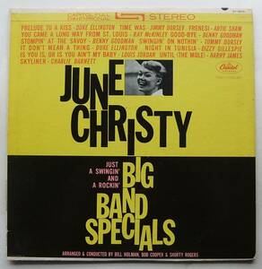 ◆ JUNE CHRISTY / Big Band Specials ◆ Capitol ST 1845 (color) ◆ G