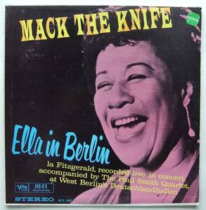 ◆ ELLA FITZGERALD / Mack The Knife / Ella In Berlin ◆ Verve V6-4041 (MGM) ◆ V 