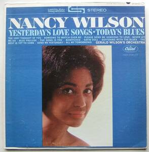 ◆ NANCY WILSON / Yesterday ' s Love Songs, Today ' s Blues ◆ Capitol ST2012 (color) ◆ W