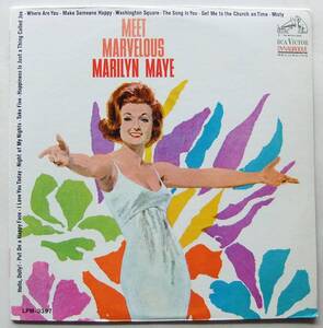 ◆ MARILYN MAYE / Meet Marvelous ◆ RCA LPM-3397 (dog:dg) ◆ V