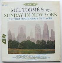 ◆ MEL TORME / Sunday In New York ◆ Atlantic SD 8091 (green/blue) ◆_画像1