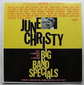 ◆ JUNE CHRISTY / Big Band Specials ◆ Capitol ST 1845 (color) ◆ K