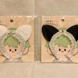 ぬいぐるみ用アニマルヘッドドレス 2点セット☆猫耳☆ぬいぐるみコスチューム