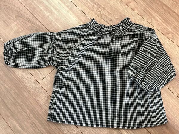韓国子ども服 jam チェックブラウス 100 新品・未使用