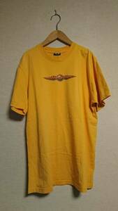 SOFTWEAR メンズTシャツ　М　イエロー　made in USA コットン　　　158 3D1210