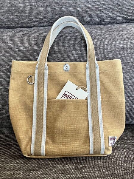 【中古】帆布工房 トートバッグ(小) カーキ
