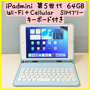 【美品】iPad mini 第5世代 64GB Wi-Fi+Cellular
