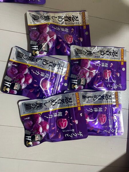 忍者めし 鉄の鎧 グレープ味 5個セット