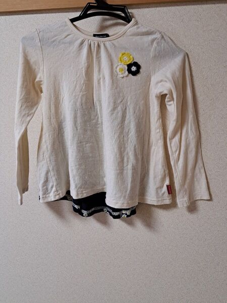 ムージョンジョントップス 長袖カットソー 長袖Tシャツ130