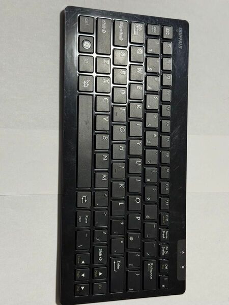 BUFFALO コンパクトキーボード ブラック