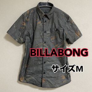 BILLABONG ビラボン 半袖 半袖シャツ シャツ ボタンシャツ ワークシャツ 柄シャツ アロハシャツ メンズ サイズM