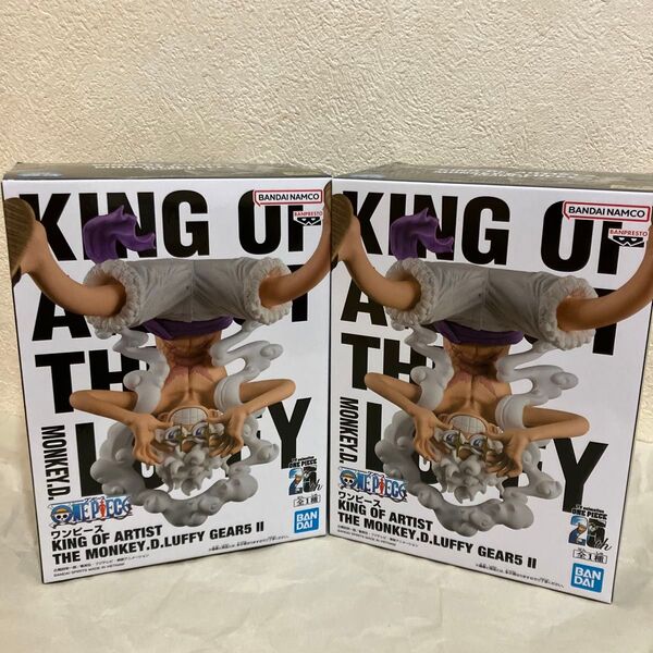 ONE PIECE ワンピース KING OF ARTIST THE MONKEY.D.LUFFY GEAR5 Ⅱ 2体セット