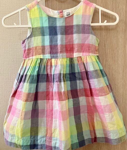 baby GAP ベビーワンピース マルチカラー 3Y 100㎝