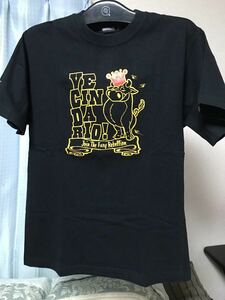 送料無料★ネイバーフッド★牛キャラTシャツ★黒×黄★Sサイズ★fury