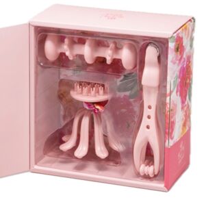 ルルド ピンク!ピンク!ピンク! マッサージ ヘルスケア セット フィンガー&フェイスケア ヘッドケ ア フットケア 3点セット