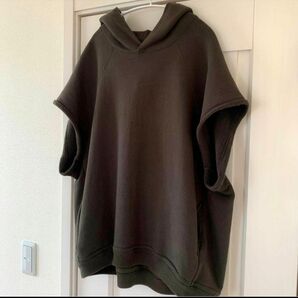 DRY COTTON PLANE SWEAT foodie vest パーカー