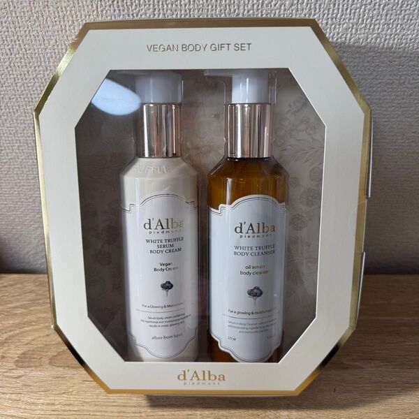 新品 d'Alba ボディソープ ボディクリーム ボディケアセット