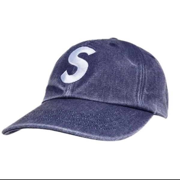 Supreme Pigment S Logo 6-Panel "Navy"